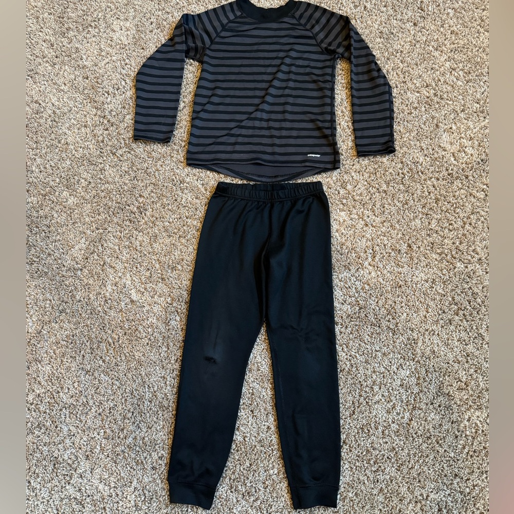 Patagonia boys thermal long underwear- size M (10) boys
